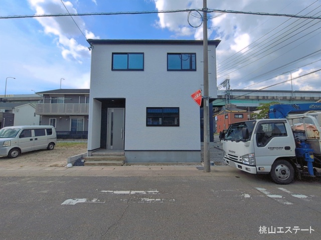 愛知県名古屋市西区長先町の新築戸建て外構写真 2026年5月12日撮影