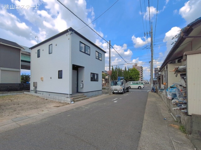 愛知県名古屋市西区長先町の新築戸建て外構写真 2026年5月12日撮影