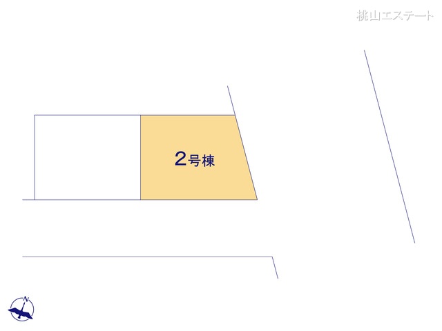 愛知県名古屋市西区長先町の新築戸建て全体区画図 ※図面と異なる場合は現況を優先