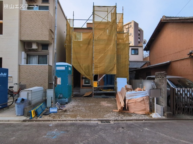 愛知県名古屋市北区金城２丁目の新築戸建て上棟写真 2026年3月1日撮影
