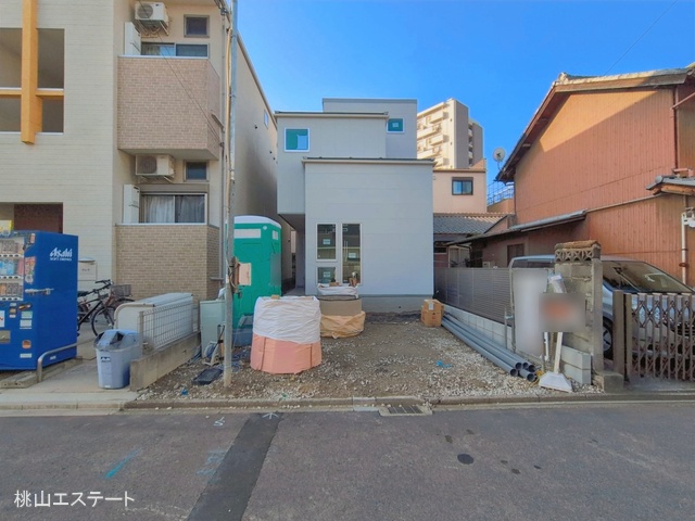 愛知県名古屋市北区金城２丁目の新築戸建て外構写真 2026年3月26日撮影
