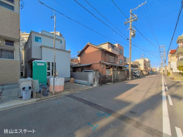 愛知県名古屋市北区金城２丁目の新築戸建て外構写真 2026年3月26日撮影