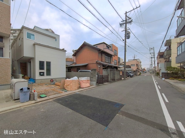 愛知県名古屋市北区金城２丁目の新築戸建て外構写真 2026年4月14日撮影