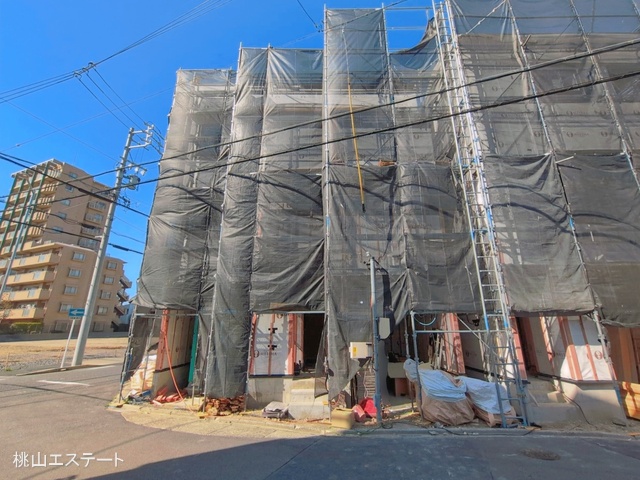 愛知県名古屋市昭和区折戸町3丁目の新築戸建てシート写真 2026年4月15日撮影