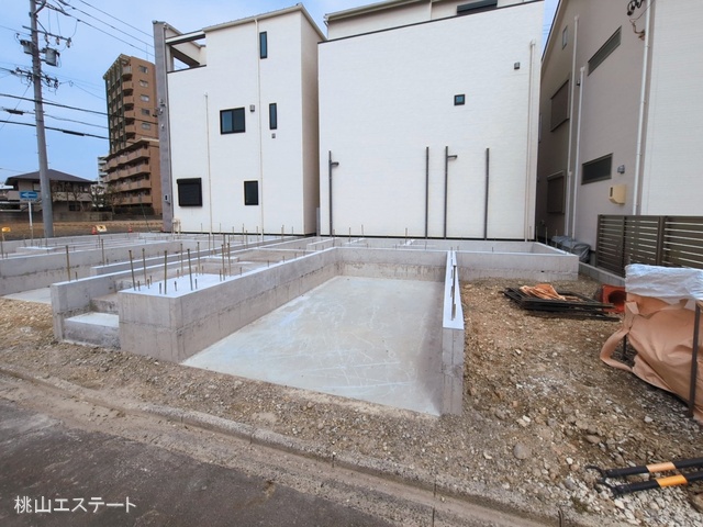 愛知県名古屋市昭和区折戸町3丁目の新築戸建て基礎写真 2026年3月5日撮影