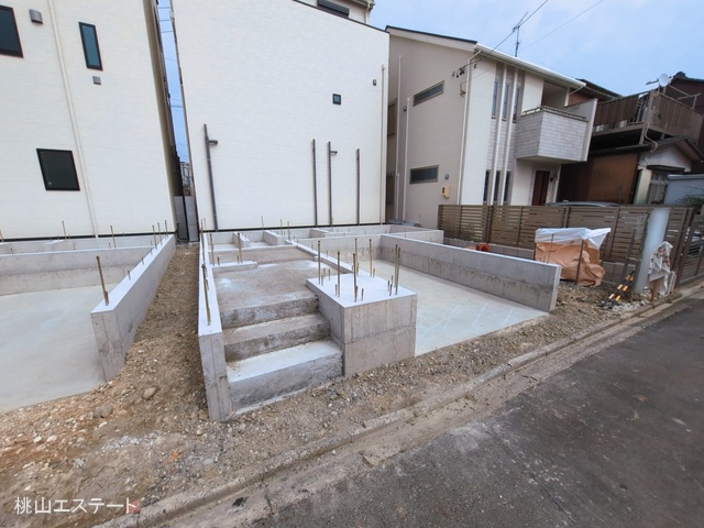 愛知県名古屋市昭和区折戸町3丁目の新築戸建て基礎写真 2026年3月5日撮影