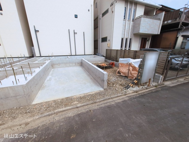 愛知県名古屋市昭和区折戸町3丁目の新築戸建て基礎写真 2026年3月5日撮影