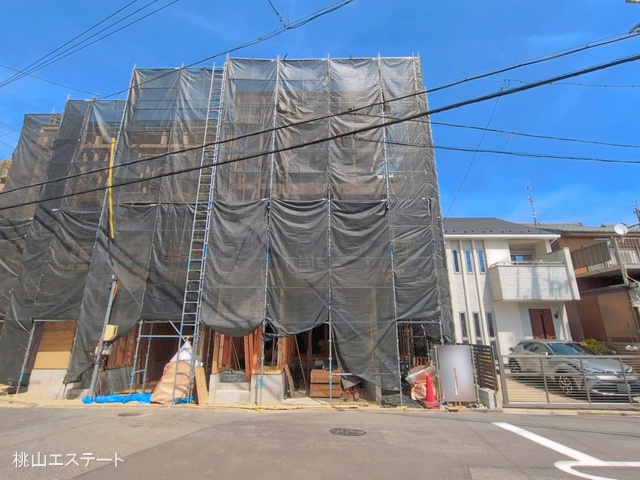 愛知県名古屋市昭和区折戸町3丁目の新築戸建て上棟写真 2026年3月23日撮影