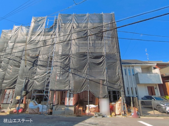 愛知県名古屋市昭和区折戸町3丁目の新築戸建てシート写真 2026年4月15日撮影