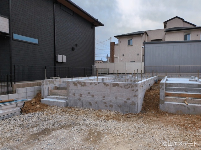 愛知県名古屋市瑞穂区村上町３丁目の新築戸建て基礎写真 2026年3月1日撮影
