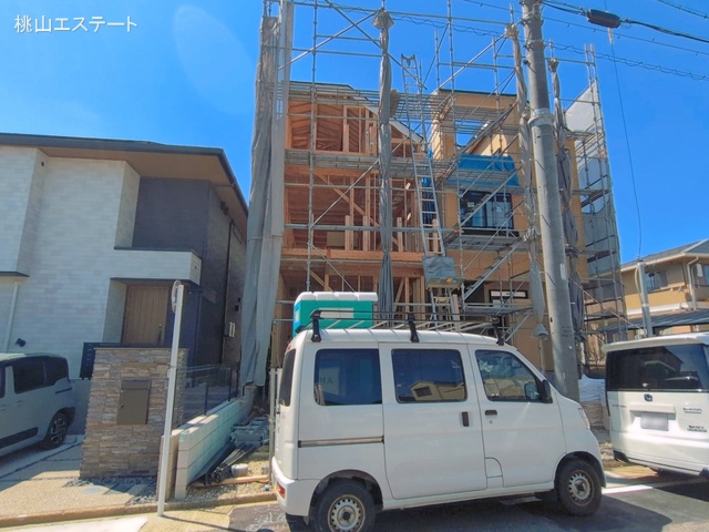 愛知県名古屋市瑞穂区村上町3丁目の新築戸建て上棟写真 2026年3月26日撮影