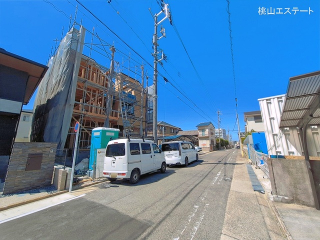 愛知県名古屋市瑞穂区村上町3丁目の新築戸建て上棟写真 2026年3月26日撮影