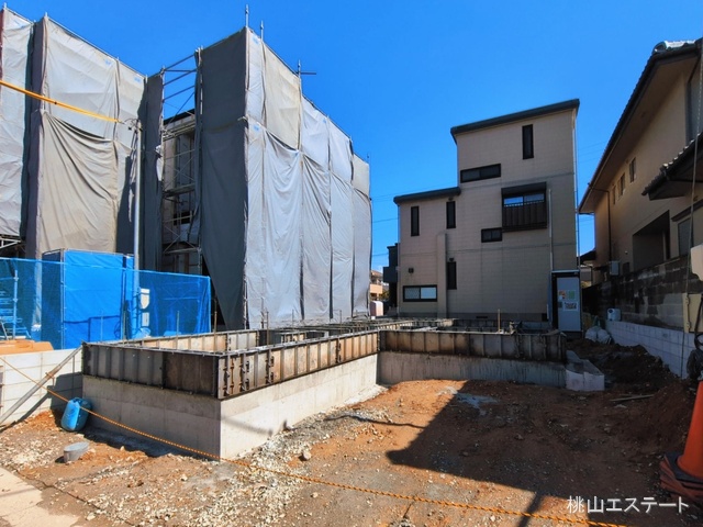 愛知県名古屋市守山区小幡１丁目の新築戸建て基礎写真 2026年3月3日撮影