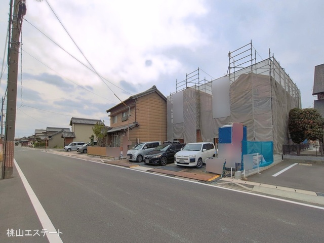 愛知県名古屋市港区東茶屋１丁目の新築戸建て上棟写真 2026年4月8日撮影