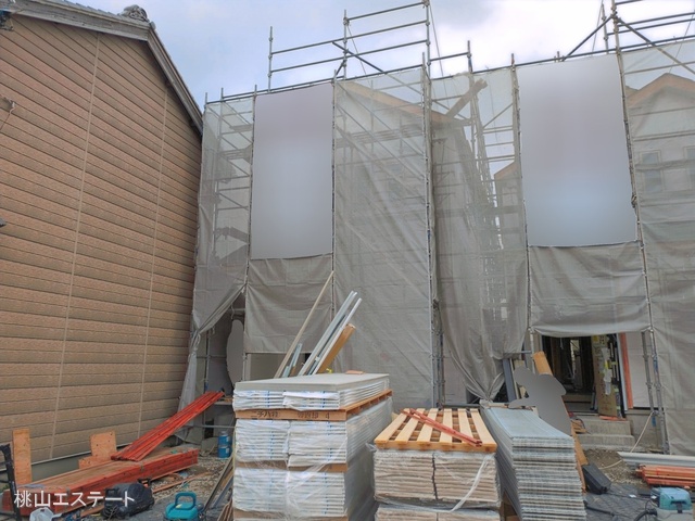 愛知県名古屋市港区東茶屋１丁目の新築戸建てシート写真 2026年4月16日撮影