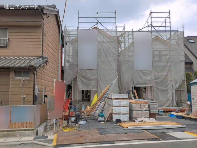 愛知県名古屋市港区東茶屋１丁目の新築戸建てシート写真 2026年4月16日撮影