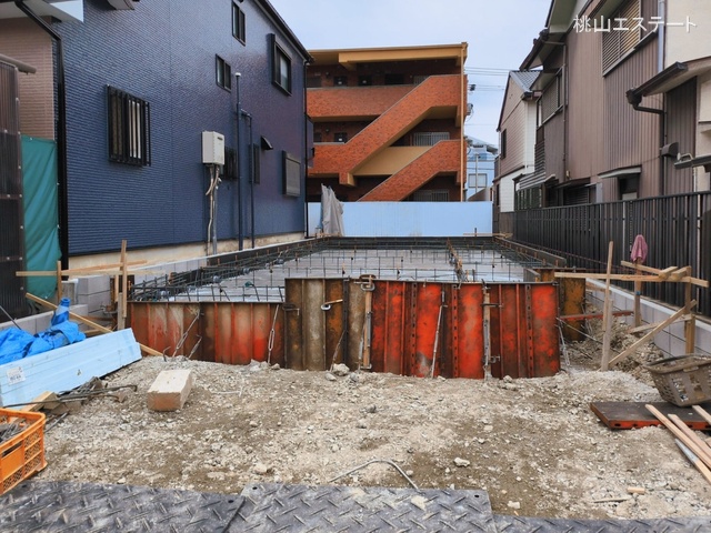 愛知県名古屋市緑区鳴海町字中汐田の新築戸建て基礎写真 2026年3月5日撮影