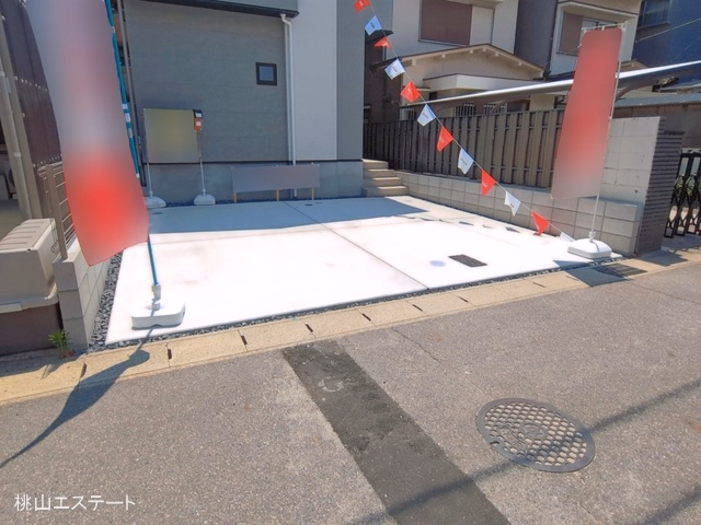 愛知県名古屋市緑区鳴海町字中汐田の新築戸建て完成写真 2026年6月11日撮影