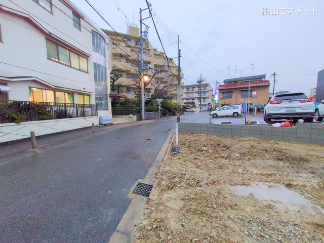 愛知県名古屋市南区鳥栖1丁目の新築戸建て更地・土地写真 2025年12月24日撮影