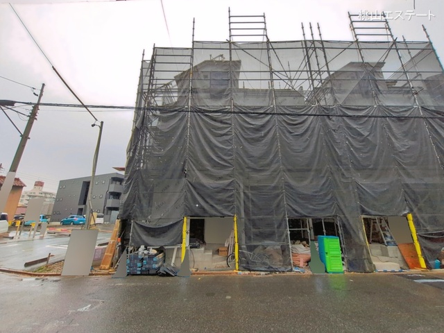 愛知県名古屋市南区鳥栖1丁目の新築戸建てシート写真 2026年4月14日撮影