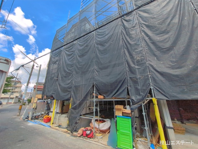 愛知県名古屋市南区鳥栖１丁目の新築戸建てシート写真 2026年5月10日撮影
