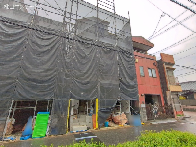 愛知県名古屋市南区鳥栖1丁目の新築戸建てシート写真 2026年4月14日撮影