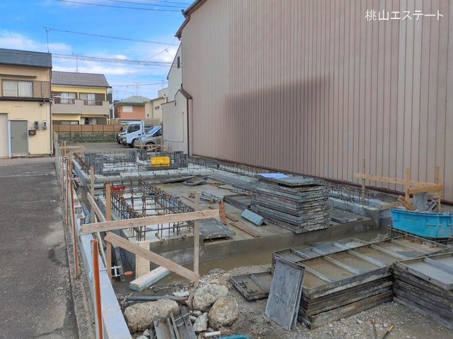 愛知県名古屋市熱田区二番１丁目の新築戸建て基礎写真 2026年4月12日撮影
