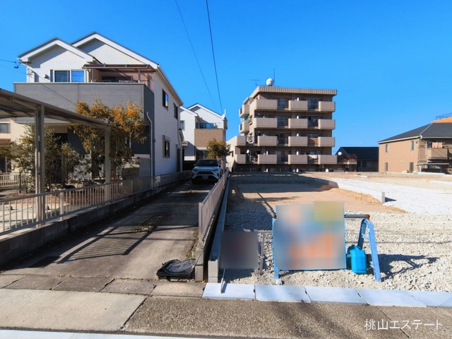 愛知県名古屋市名東区猪子石２丁目の新築戸建て更地・土地写真 2026年3月11日撮影