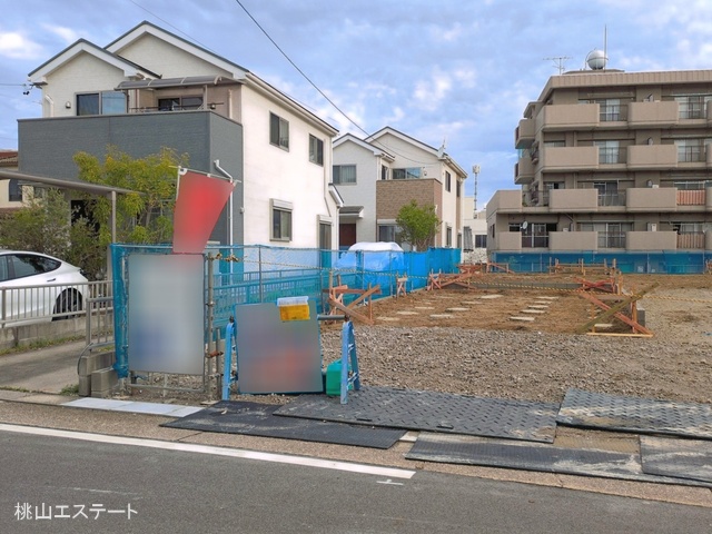 愛知県名古屋市名東区猪子石２丁目の新築戸建て更地・土地写真 2026年3月31日撮影