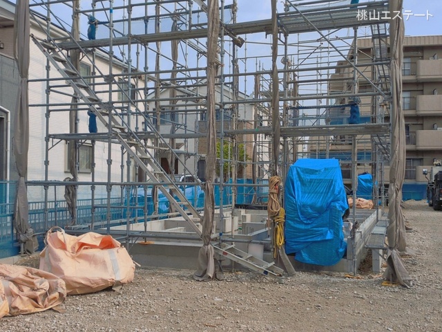 愛知県名古屋市名東区猪子石２丁目の新築戸建て基礎写真 2026年5月7日撮影