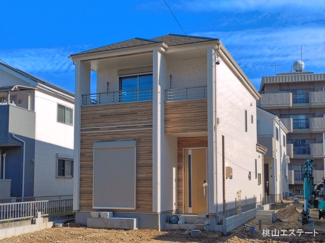 愛知県名古屋市名東区猪子石２丁目の新築戸建て外構写真 2026年7月2日撮影