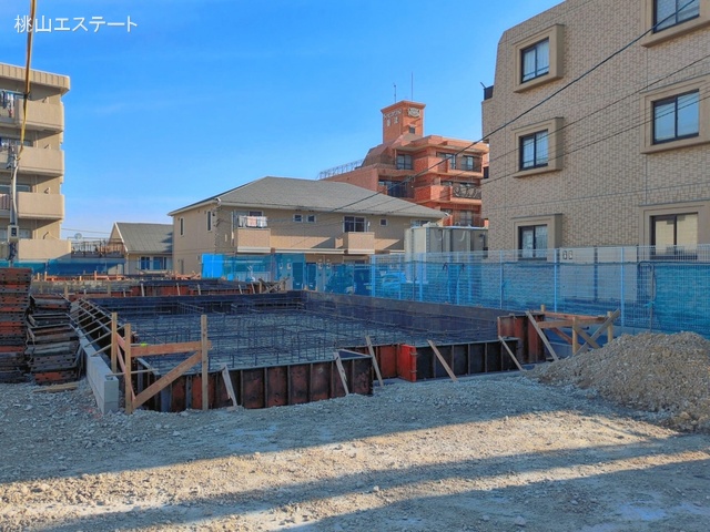 愛知県名古屋市名東区猪子石2丁目の新築戸建て基礎写真 2026年4月8日撮影