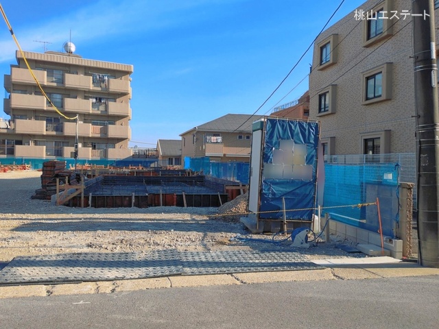 愛知県名古屋市名東区猪子石2丁目の新築戸建て基礎写真 2026年4月8日撮影