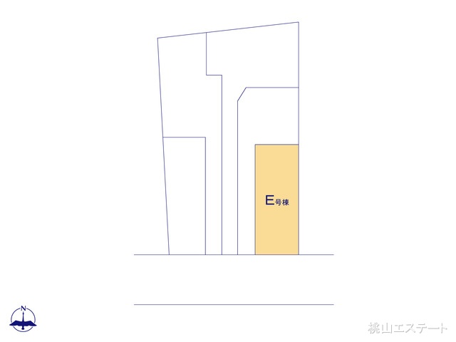 愛知県名古屋市名東区猪子石2丁目の新築戸建て全体区画図 ※図面と異なる場合は現況を優先