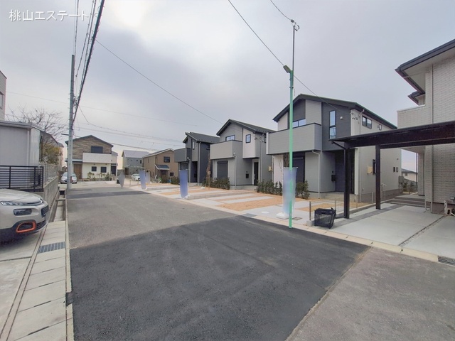 愛知県名古屋市天白区土原1丁目の新築戸建て完成写真 2026年2月19日撮影