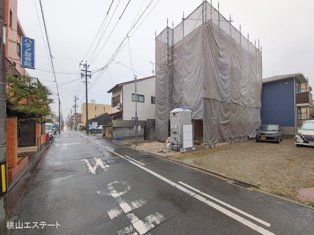 愛知県名古屋市北区大杉町7丁目の新築戸建て上棟写真 2026年2月24日撮影