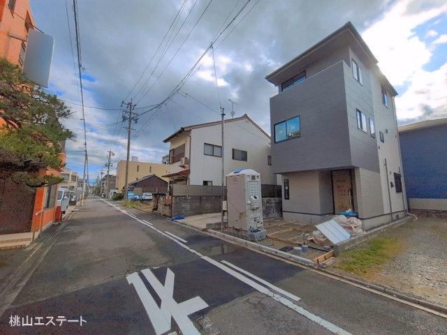 愛知県名古屋市北区大杉町７丁目の新築戸建て外構写真 2026年5月21日撮影