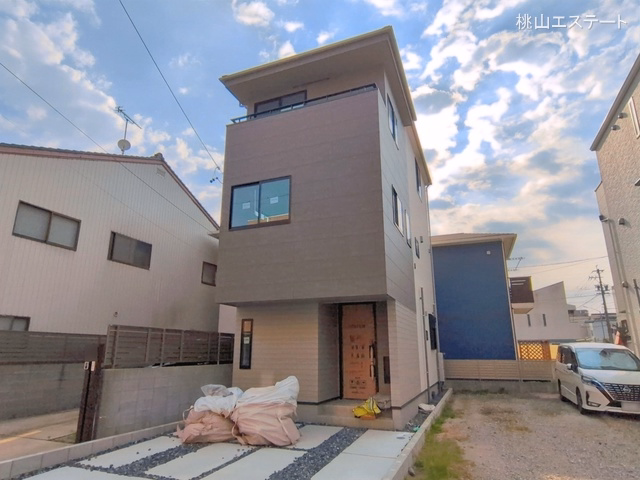 愛知県名古屋市北区大杉町７丁目の新築戸建て外構写真 2026年6月11日撮影
