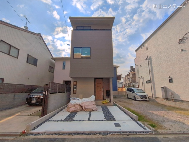 愛知県名古屋市北区大杉町７丁目の新築戸建て外構写真 2026年6月11日撮影
