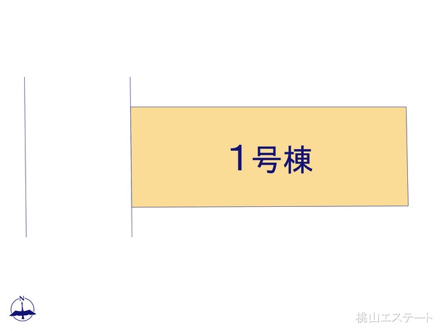 愛知県名古屋市北区大杉町7丁目の新築戸建て全体区画図 ※図面と異なる場合は現況を優先