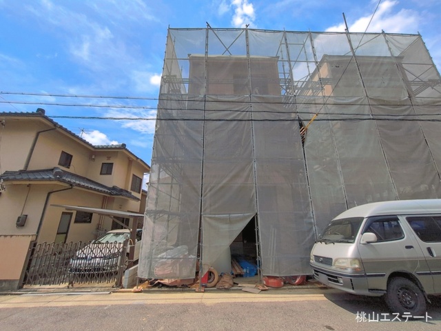 愛知県名古屋市昭和区丸屋町1丁目の新築戸建て上棟写真 2026年4月19日撮影