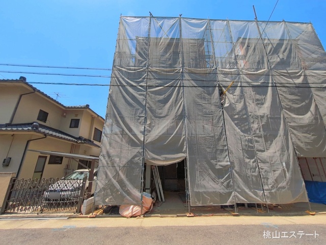 愛知県名古屋市昭和区丸屋町1丁目の新築戸建てシート写真 2026年5月17日撮影