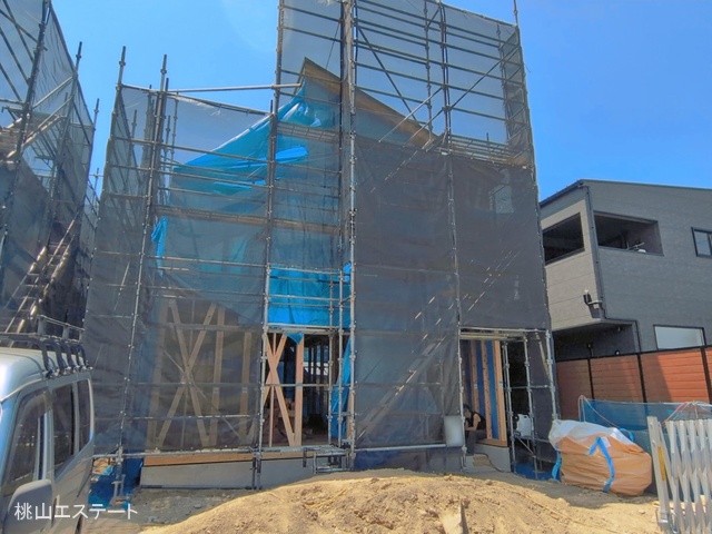 愛知県名古屋市港区福田１丁目の新築戸建て上棟写真 2026年5月18日撮影