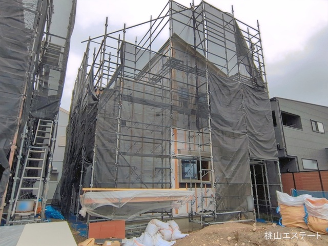 愛知県名古屋市港区福田１丁目の新築戸建てシート写真 2026年6月3日撮影