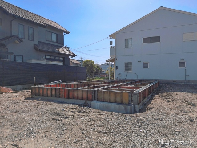 愛知県名古屋市港区福田１丁目の新築戸建て基礎写真 2026年4月26日撮影