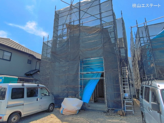 愛知県名古屋市港区福田１丁目の新築戸建て上棟写真 2026年5月18日撮影
