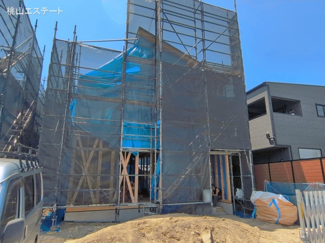 愛知県名古屋市港区福田１丁目の新築戸建て上棟写真 2026年5月18日撮影