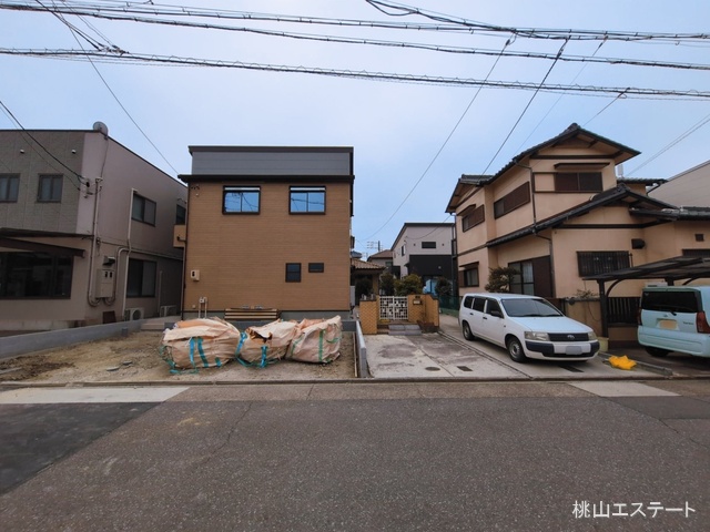 愛知県名古屋市港区七反野1丁目の新築戸建て外構写真 2026年3月12日撮影