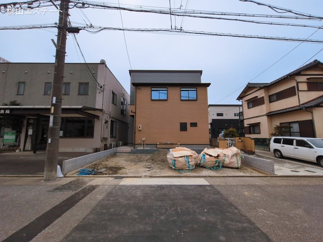 愛知県名古屋市港区七反野1丁目の新築戸建て外構写真 2026年3月12日撮影