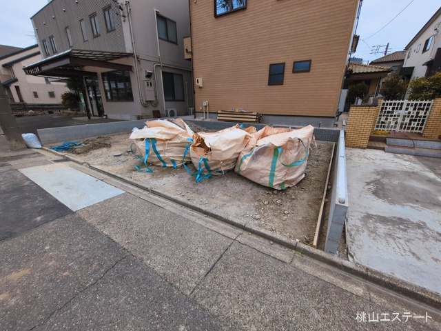 愛知県名古屋市港区七反野1丁目の新築戸建て外構写真 2026年3月12日撮影